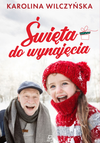 Na okładce ubrani w ciepłe swetry, szaliki i czapki uśmiechnięta dziewczynka i mężczyzna z siwym zarostem. W tle śnieg